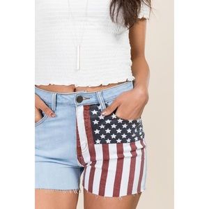 NWT 🇺🇸 Harper Patriotic Jean Shorts